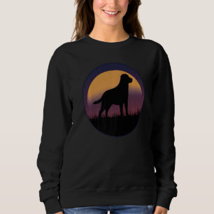 Sudadera Labrador recuperador perro retro 1