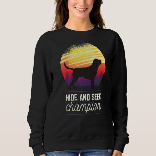 Sudadera Labrador recuperador perro retro 2