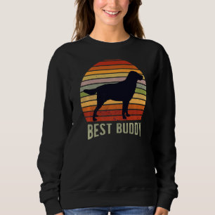 Sudadera Labrador recuperador perro retro 5