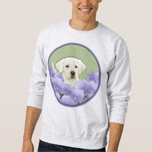 Sudadera Labrador Recuperador Pintura de Cachorro Original 
