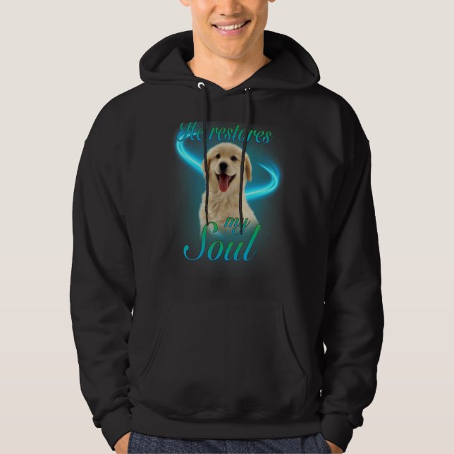 Sudadera Labrador Recuperador Restaura A Mi Propietario De  (Anverso)