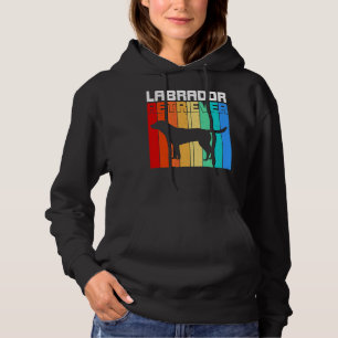 Sudadera Labrador Recuperador Retro Estilo Vintage Stripes 