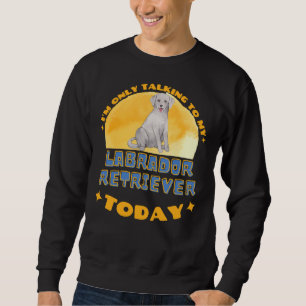 Sudadera Labrador Recuperador Solo Estoy Hablando Con Mi To