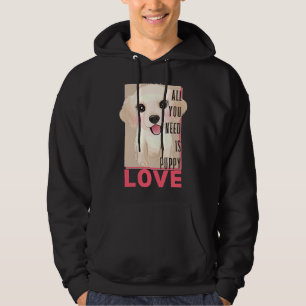 Sudadera Labrador Recuperador Todo Lo Que Necesitas Es Amor