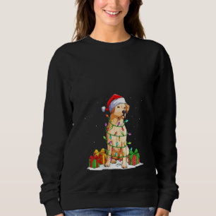 Sudadera Labrador-recuperadora Santa Navidad Lig