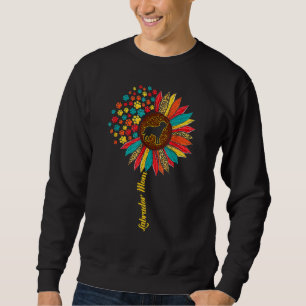Sudadera Labrador recuperar mamá Perro girasol Paw colorido