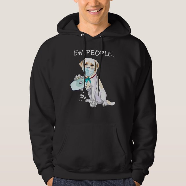 Sudadera Labrador Recuperar Perro De Los Ojos (Anverso)
