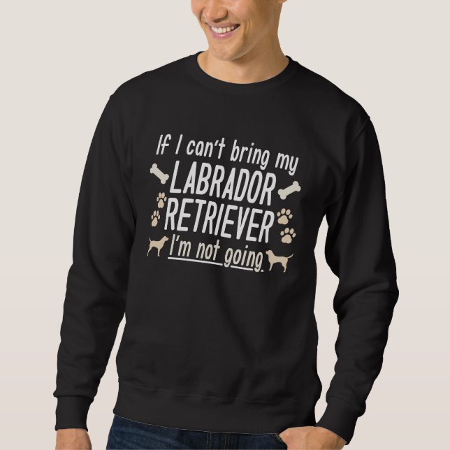 Sudadera Labrador Retriever (Anverso)
