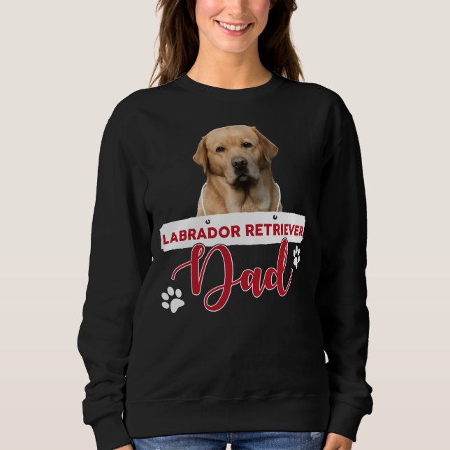 Sudadera Labrador Retriever Dad (Anverso)