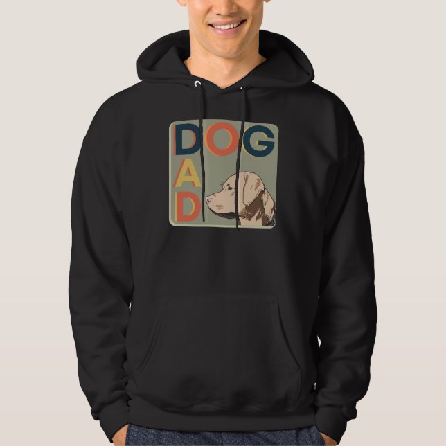 Sudadera Labrador Retriever Dad (Anverso)