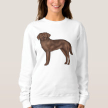Labrador Retriever de chocolate Perro de dibujos a