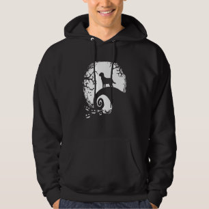 Sudadera Labrador Retriever Halloween Bajo La Luz De La Lun