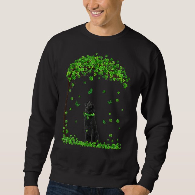 Sudadera Labrador St Patricks Day Lover Perro Irlandés Sham (Anverso)