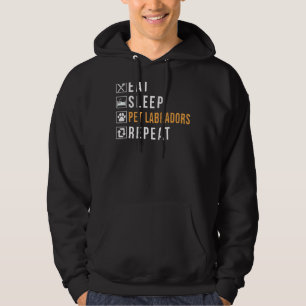 Sudadera Labradors Mascota de sueño de ingesta de laborator