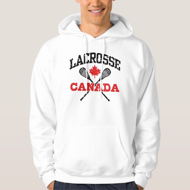Sudadera Lacrosse Canada (Anverso)