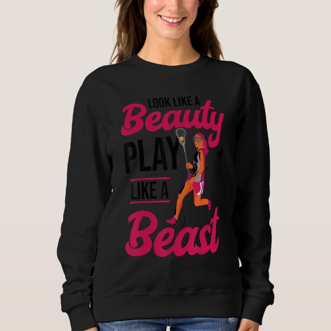 Sudadera Lacrosse Chica Lax (Anverso)