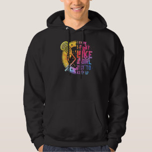 Sudadera Lacrosse Chica Player Lax Team Yo Juego Como Un Ch