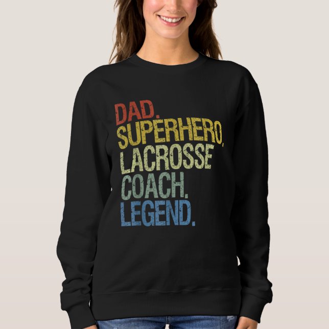 Sudadera Lacrosse Coach (Anverso)