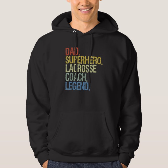 Sudadera Lacrosse Coach (Anverso)