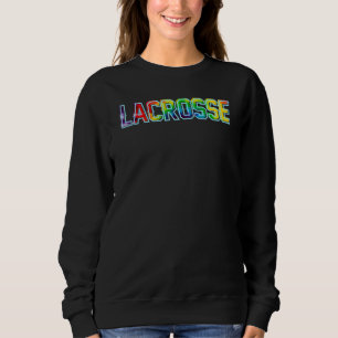 Sudadera Lacrosse Lax Tye Para Hombres Mujeres Niños Chicas