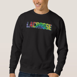 Sudadera Lacrosse Lax Tye Para Hombres Mujeres Niños Chicas