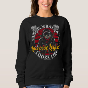 Sudadera Lacrosse Legend Coach Boys Mens Lax