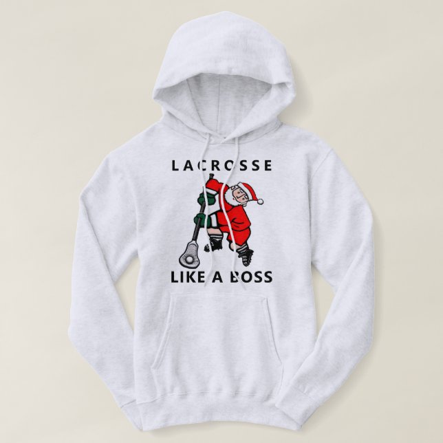 Sudadera Lacrosse Navidades Holiday Gear (Diseño del anverso)