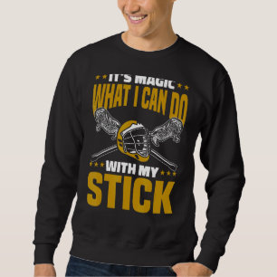 Sudadera Lacrosse Player Lax Sport Lo Que Puedo Hacer Con M
