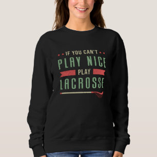 Sudadera Lacrosse Player Lax Sport Stick Team Funny Gift