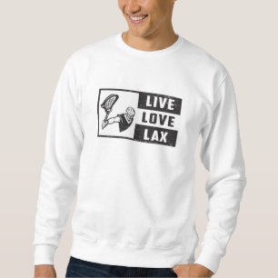 Sudadera Lacrosse Player Team Live Love Lax Funny Gift Idea