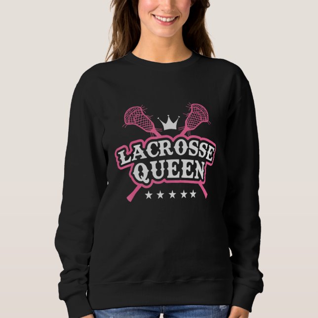 Sudadera Lacrosse Queen Player (Anverso)