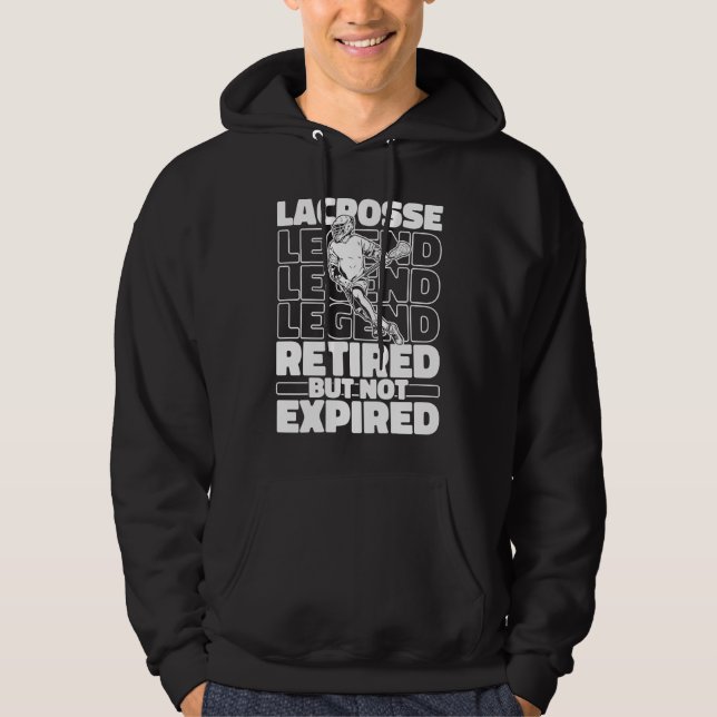 Sudadera Lacrosse Retirado Deporte Lacrosse (Anverso)