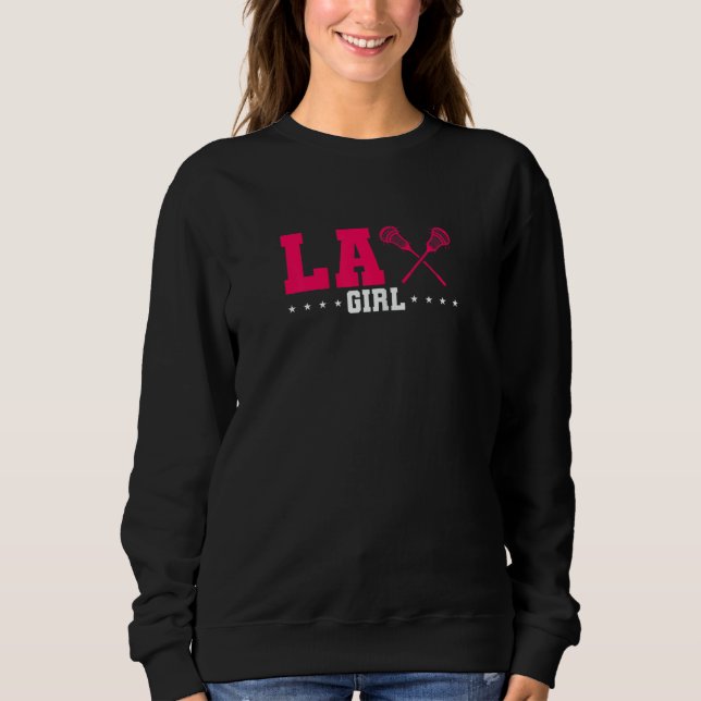 Sudadera Lacrosse Sport LAX Girl Player (Anverso)
