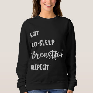 Sudadera Lactancia Comida, sueño compartido, lactancia, rep