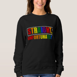 Sudadera Lado del Orgullo Arcoiris, aliado LGBT Gay directo