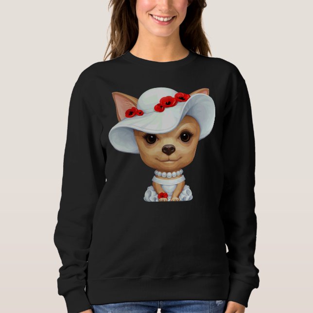 Sudadera Lady Chihuahua (Anverso)