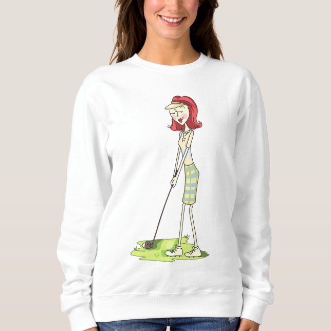 Sudadera Lady Golfer (Anverso)