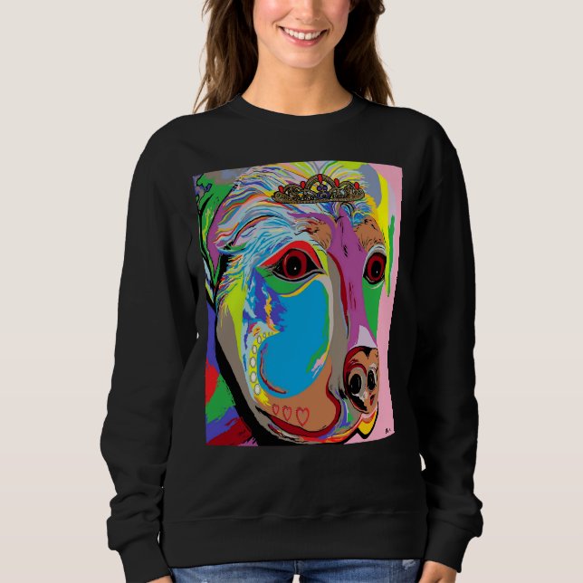 Sudadera Lady Rottweiler (Anverso)