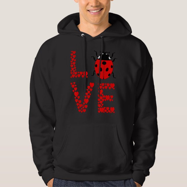 Sudadera Ladybug Bug Love Cute Ladybug Intomology Bu (Anverso)