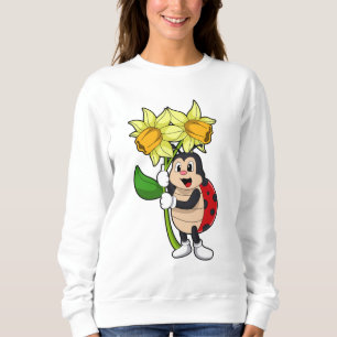 Sudadera Ladybug con Flower Daffodil