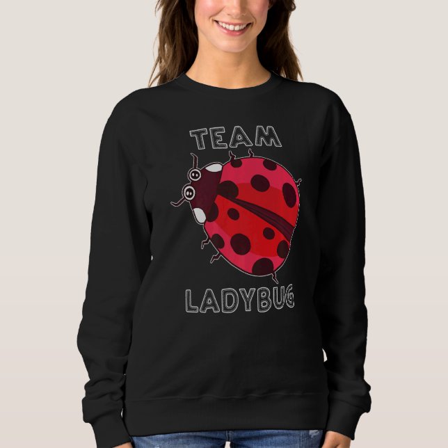 Sudadera Ladybug Team Ladybug Gang Squad Cuadybug Insec (Anverso)