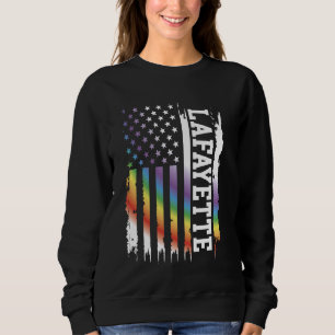 Sudadera Lafayette Estados Unidos sufrió el arcoiris con US