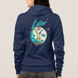 Sudadera Lagarto Divertido Más Tarde Humor Procrastinación