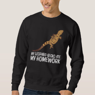 Sudadera Lagarto Gecko Leopardo Genial Para Niños Pequeño D