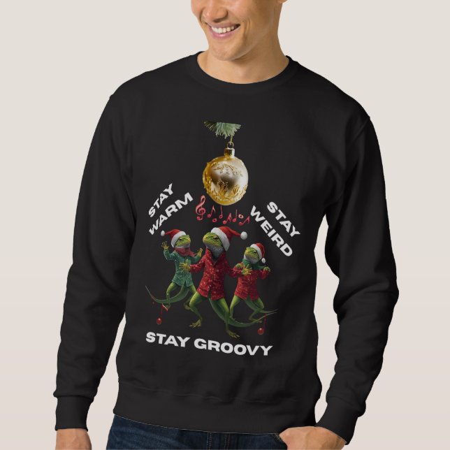 Sudadera Lagartos Groovy  (Anverso)