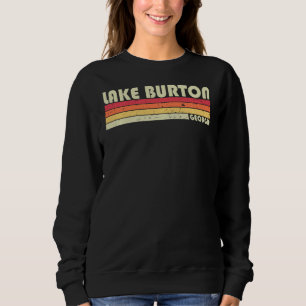 Sudadera Lago Burton Georgia Gracioso Camping Verano