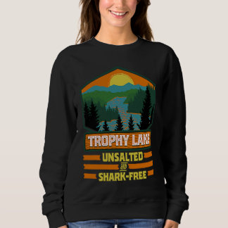 Sudadera Lago de Trofeos de Vacaciones sin Sal y Tiburones