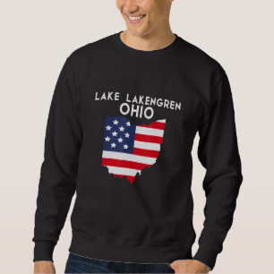Sudadera Lago Lakengren Ohio EE. UU. Estado América Viajes