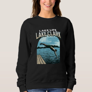 Sudadera Lago Life Lago Clark Natación Alaska Nadadora