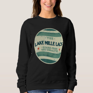 Sudadera Lago Mille Lacs Camping libre de tiburones y sin s